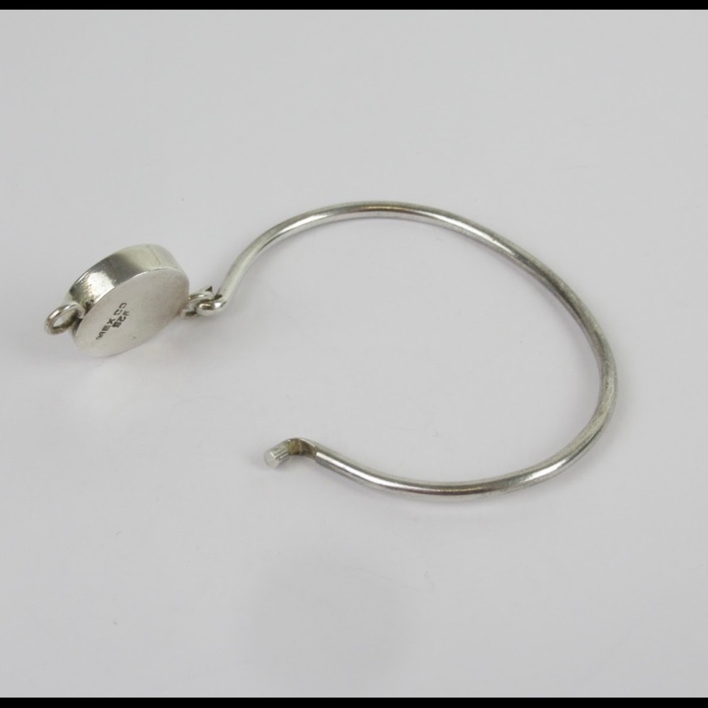 Sterling Silver Monogrammed Bangle - image 5